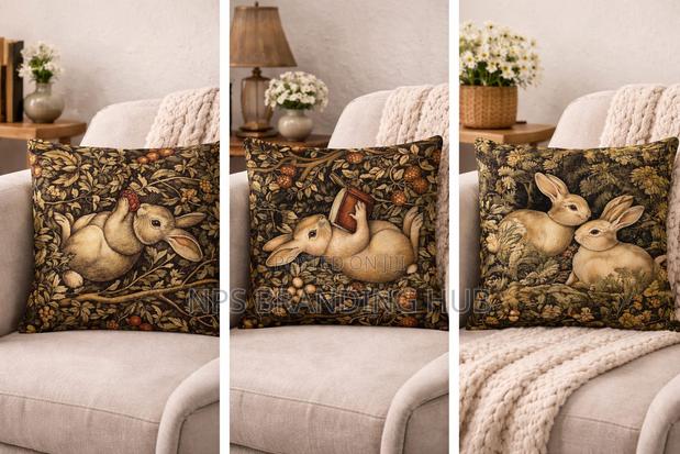 Rabbit Theme Cushion Cover (Rt - thumbnail 6