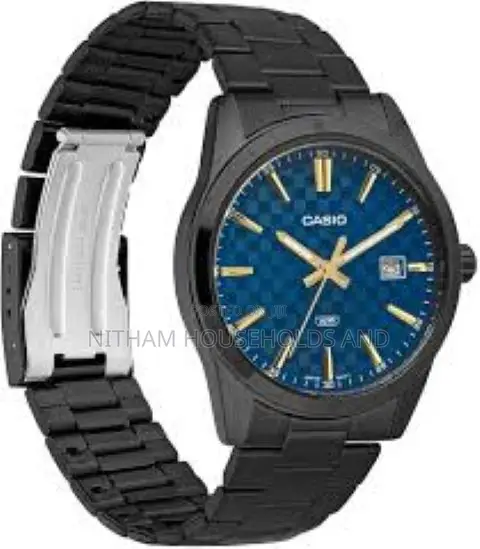 Casio MTP-Vd03b-2a Blue Dial Sport Watch for Men