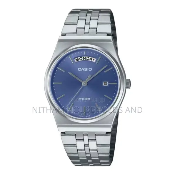 Casio MTP-B146d-2av Navy Steel Watch for Men