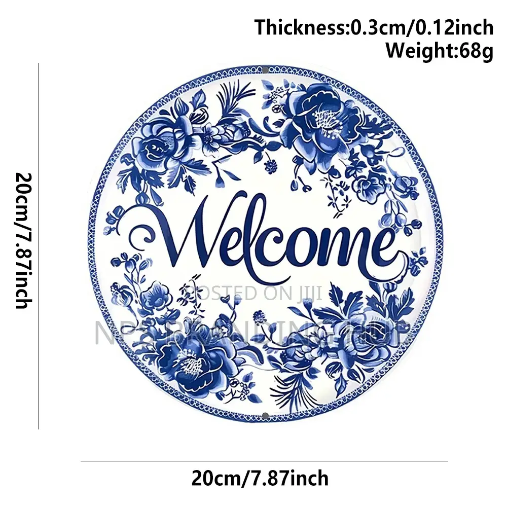 2d Flat Wooden Bathroom Hanging Decor Sign(Rt