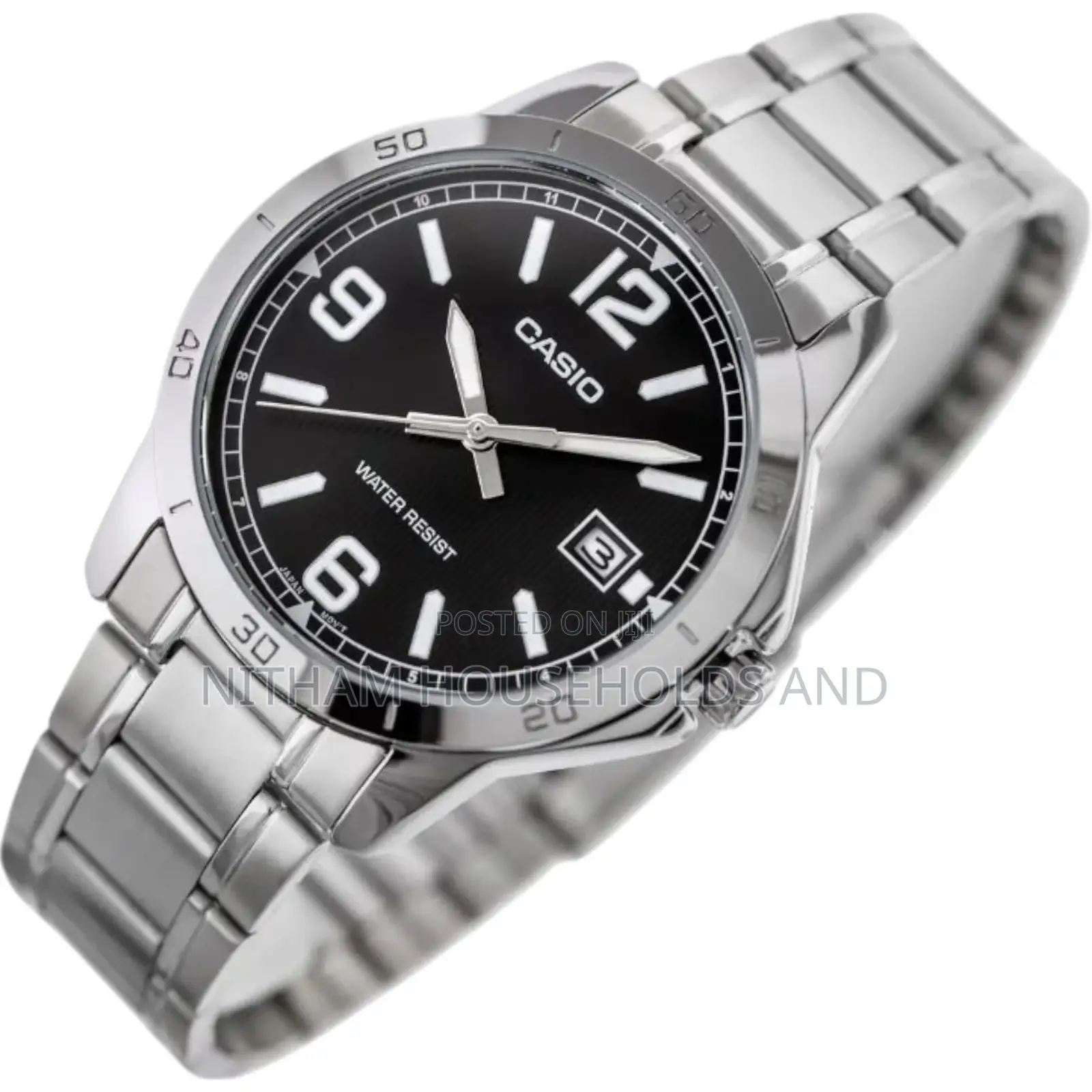 Casio MTP-V004d-1b2 Analog Steel Watch for Men