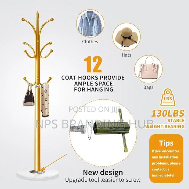 Luxury Coat Stand (Rt - thumbnail 4