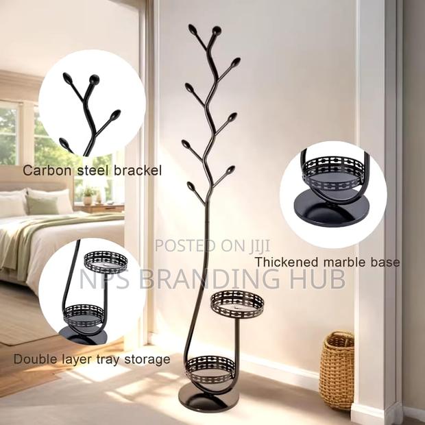Floor Standing Coat Rack (Rt - thumbnail 2