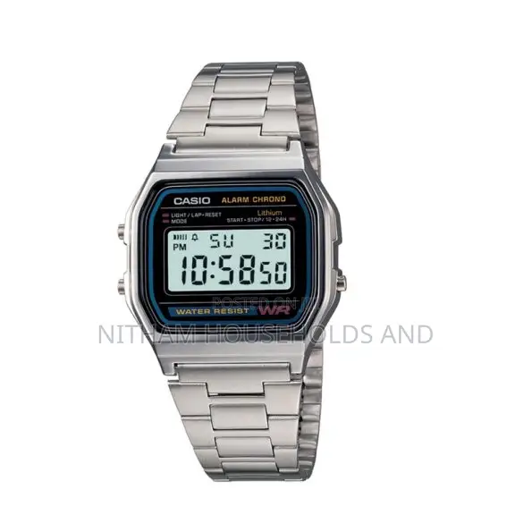 Casio A158wa Classic Digital Stainless Steel Watch