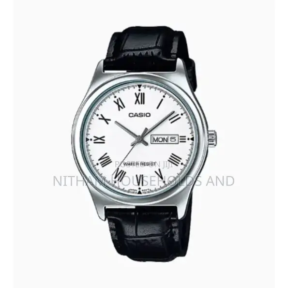 Casio MTP-V006l-7b Analog Leather Watch for Men