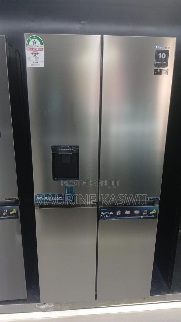 Hisense 470l 4 Doors Refrigerator With Water Dispenser - thumbnail 2