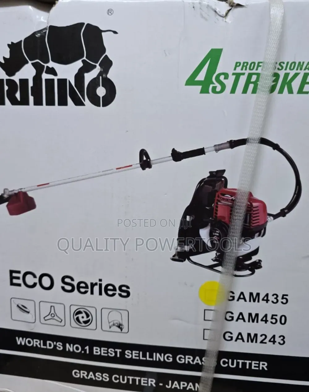 Professional Rhino Back. Pack Grass Cutter