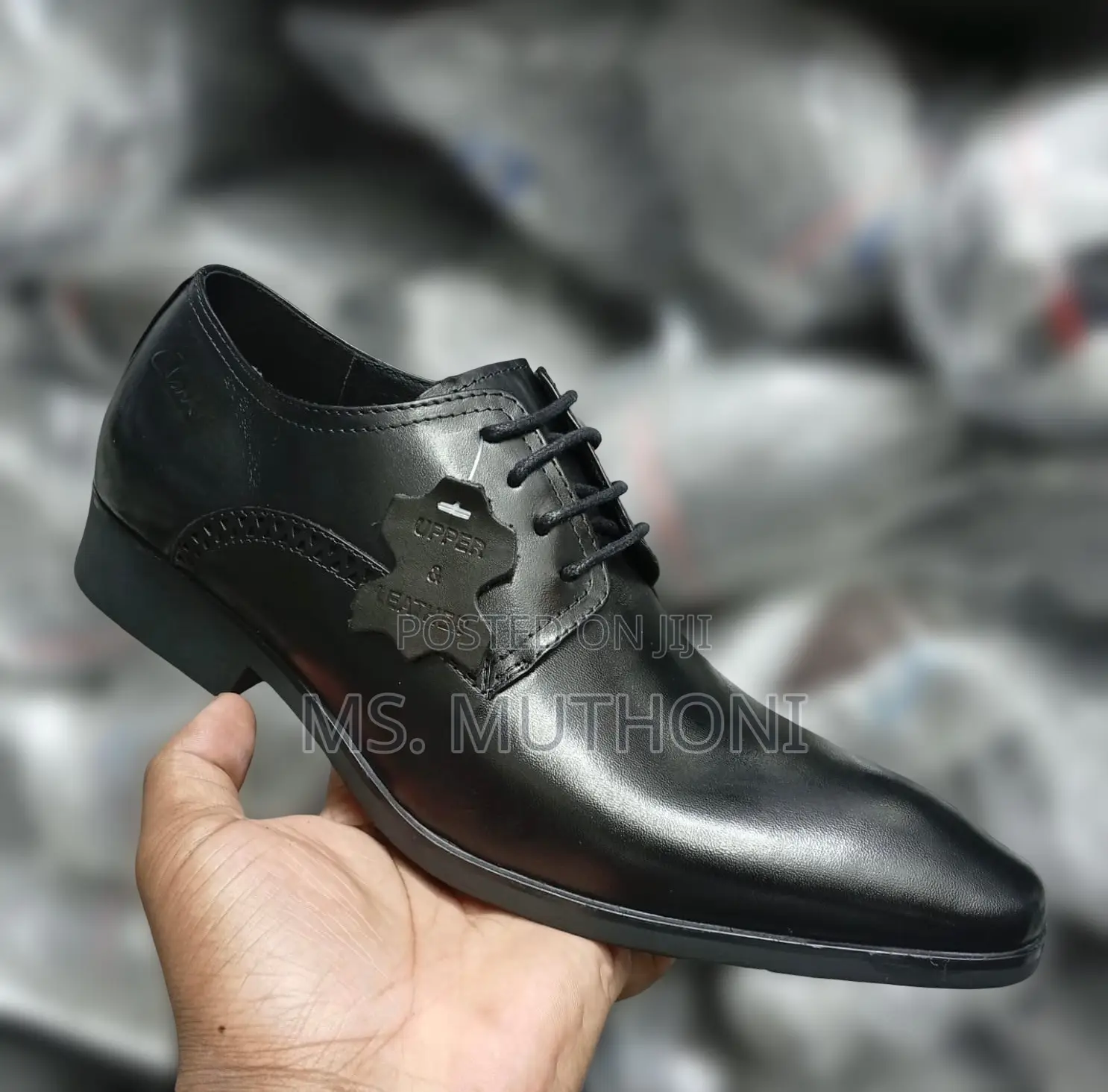 Premium Black Clarks Men's Formal Shoes Size 40-45