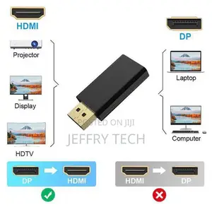 Displayport to Hdmi 60hz Uhd Converter Adapter
