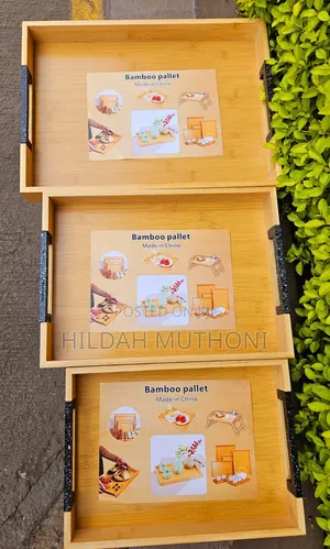Heavy Classic Style Bamboo Tray – New Arrival!