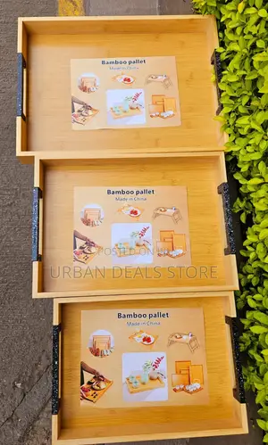 Heavy Classic Style Bamboo Tray – New Arrival!