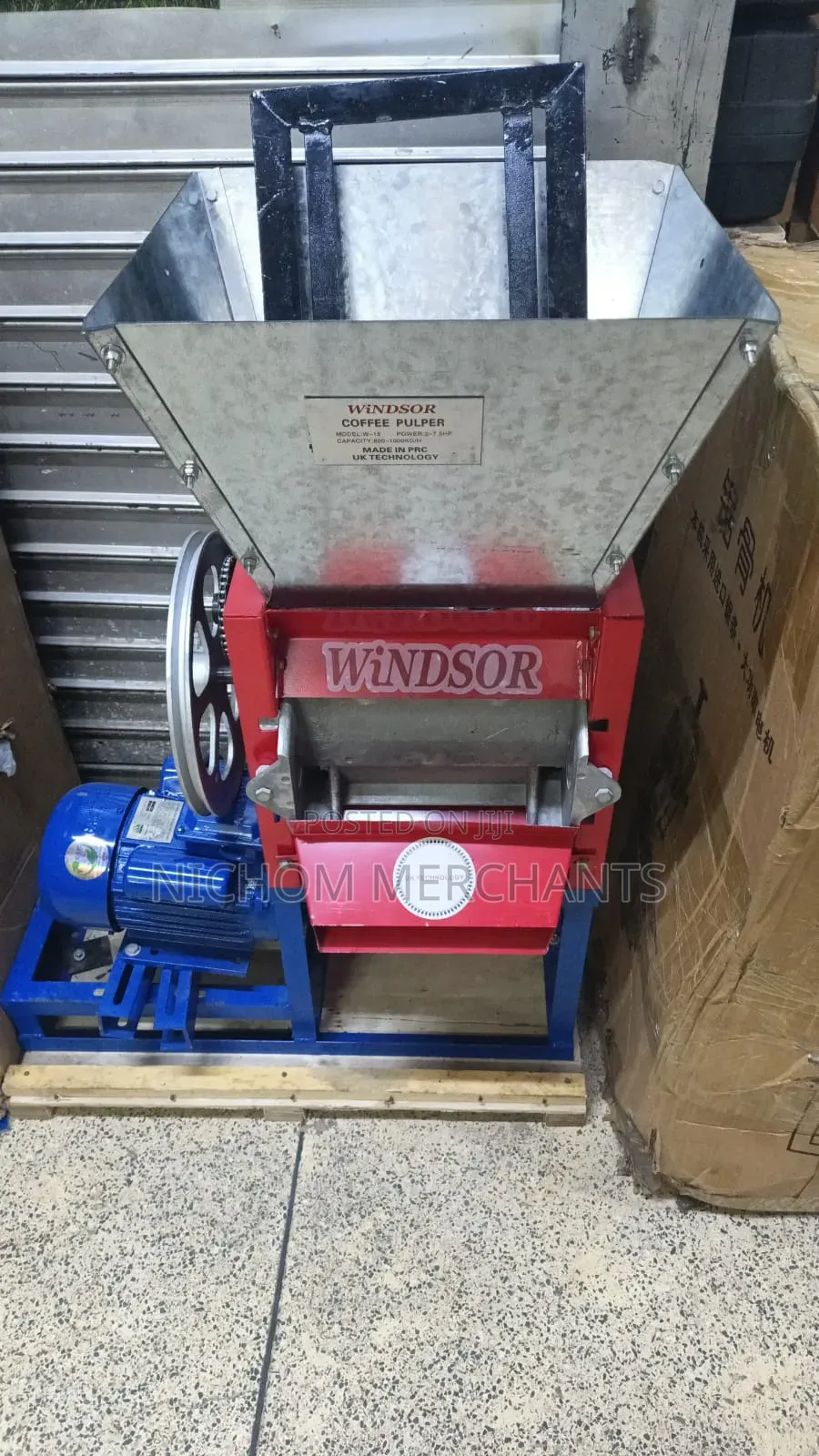 Windsor Coffee Pulper/Coffee Peeling Machine