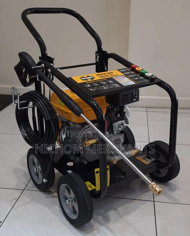 Hisaki Gasoline Pressure Washer/8hp Petrol Carwash Machine 3400psi