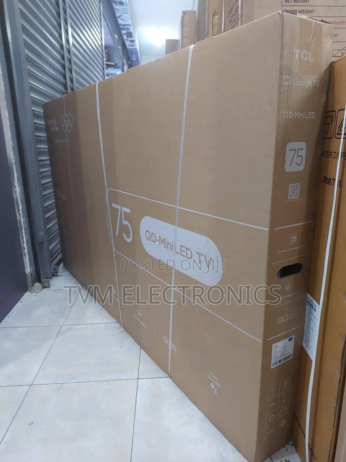 TCL 75′′ 75c6k Premium Qd-Mini Led Google Tv