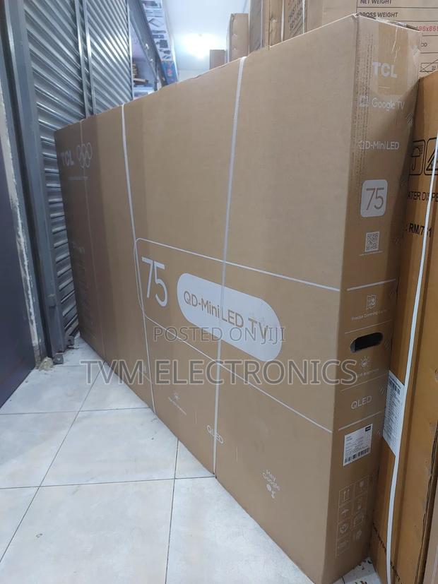 TCL 75′′ 75c6k Premium Qd-Mini Led Google Tv