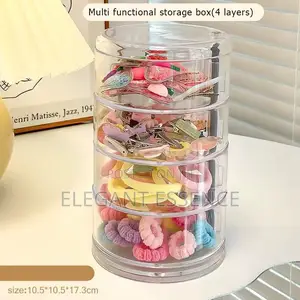 4 Layer Rotating Accessories Jewelry Organizer