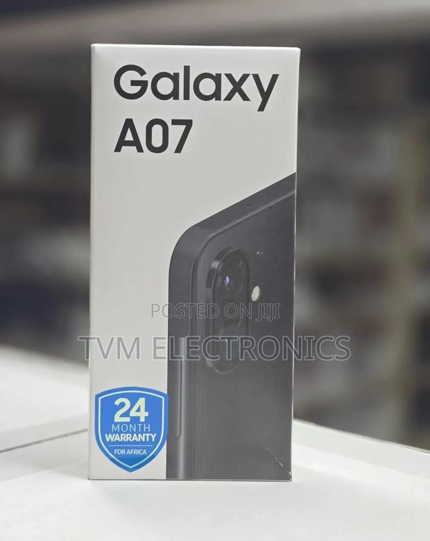 New Samsung Galaxy A07 4G 64 GB Black - thumbnail 2