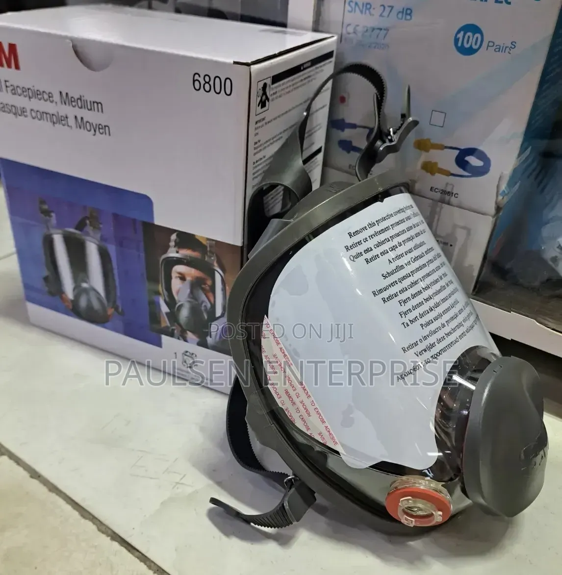 7 In 1 3m 6800 Full Facepiece Reusable Respirator,