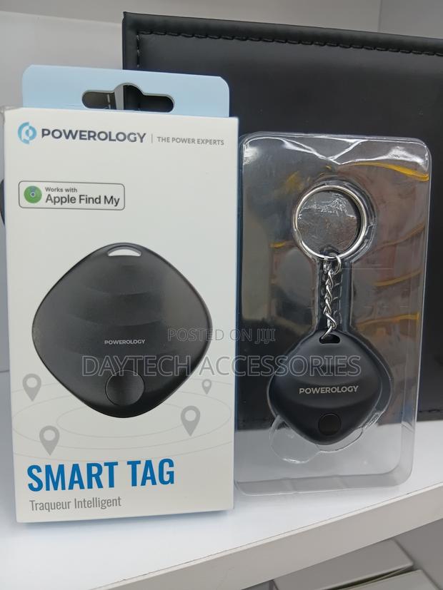 Powerology Find My Smart Tag GPS Tracker – Bluetooth 5.3