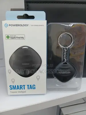 Powerology Find My Smart Tag GPS Tracker – Bluetooth 5.3