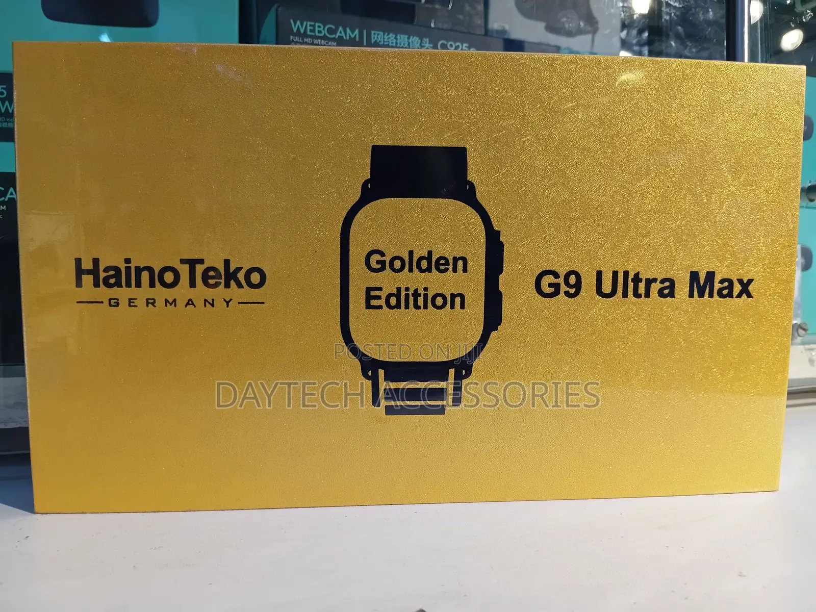 Haino Teko G9 Ultra Max Gold Edition Smart Watch.
