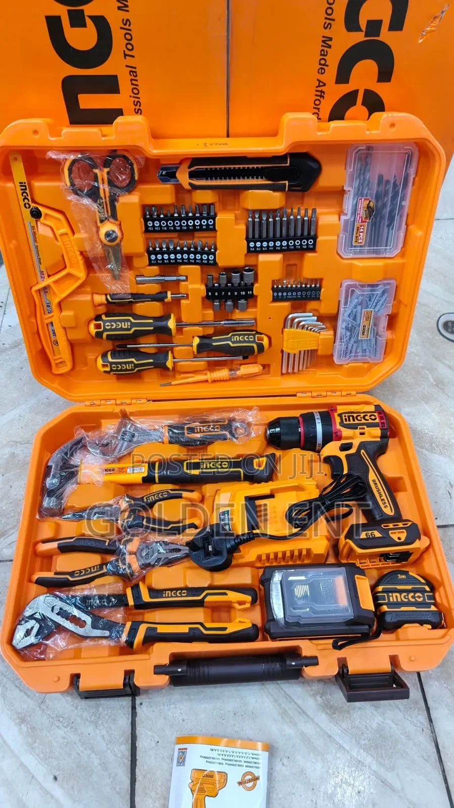 Ingco 166 Pcs Toolkit/ Ingco Toolkit