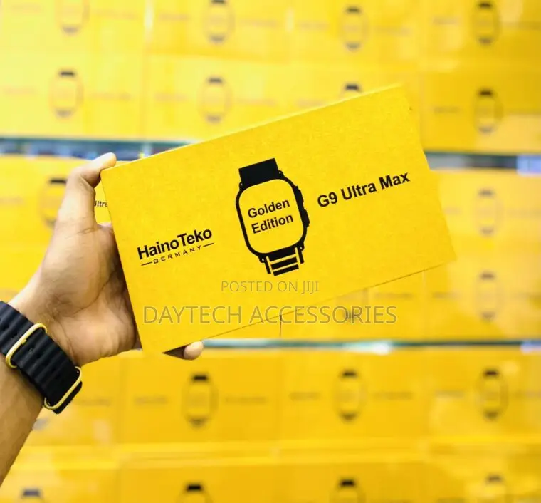 Haino Teko (Germany) G9 Ultra Max Smart Watch Gold Edition.