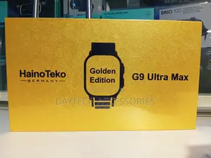 Haino Teko (Germany) G9 Ultra Max Smart Watch Gold Edition.