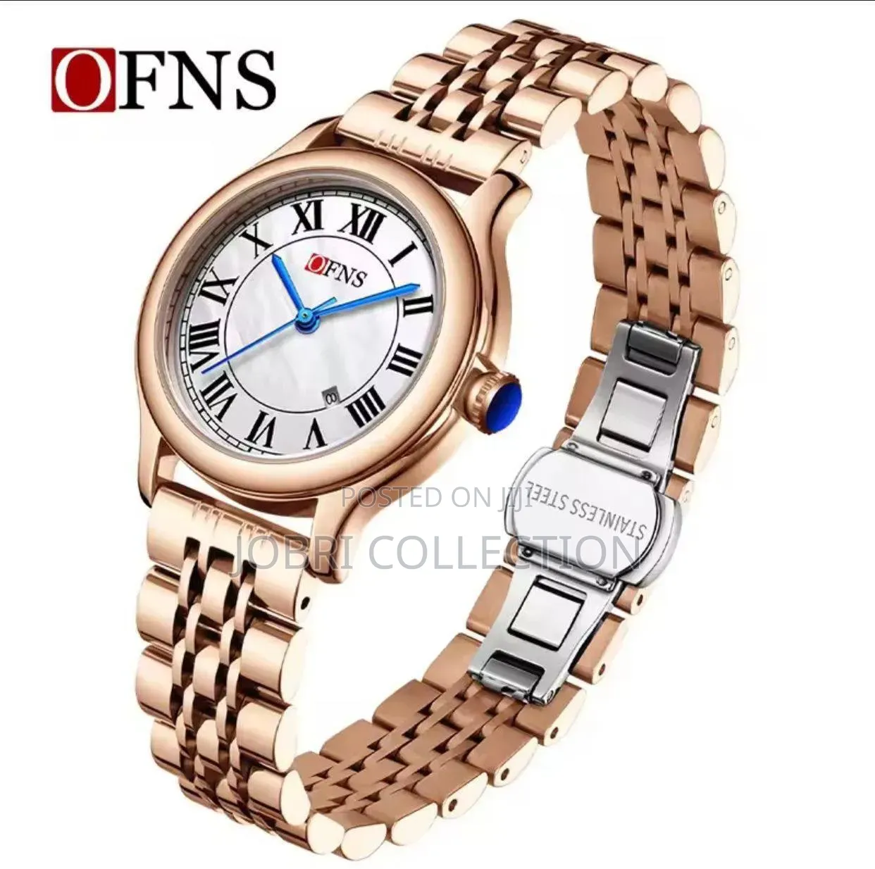 Ofns Stainless Steel Ladies Wrist Watch