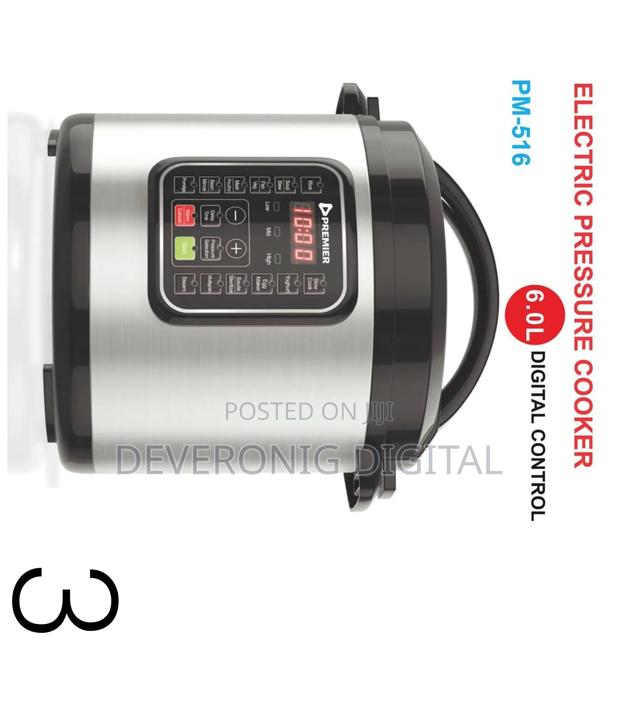 Electric Pressure Cooker 6.0l - thumbnail 2