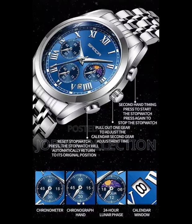 Gents Sanda Chronograph Watch - thumbnail 4