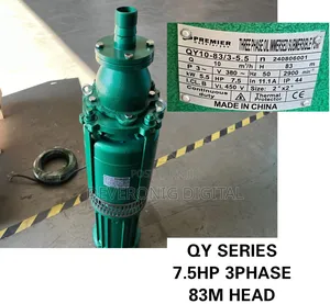 3phase Oil Impressed Submersible Water Pump 7.5hp 83m Head