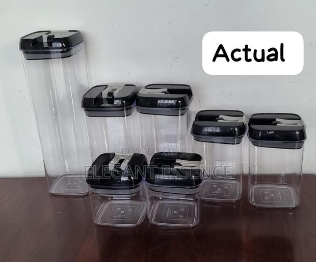 *Acrylic 7pc Food Storage Container Set* - thumbnail 4