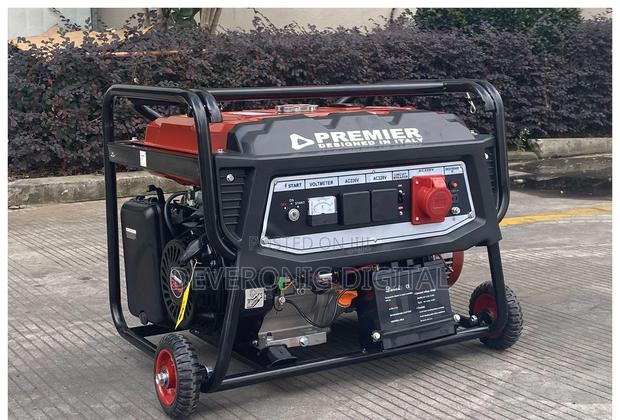Pm9800et 8.5kva Petrol Generator With Key Start and Wheel