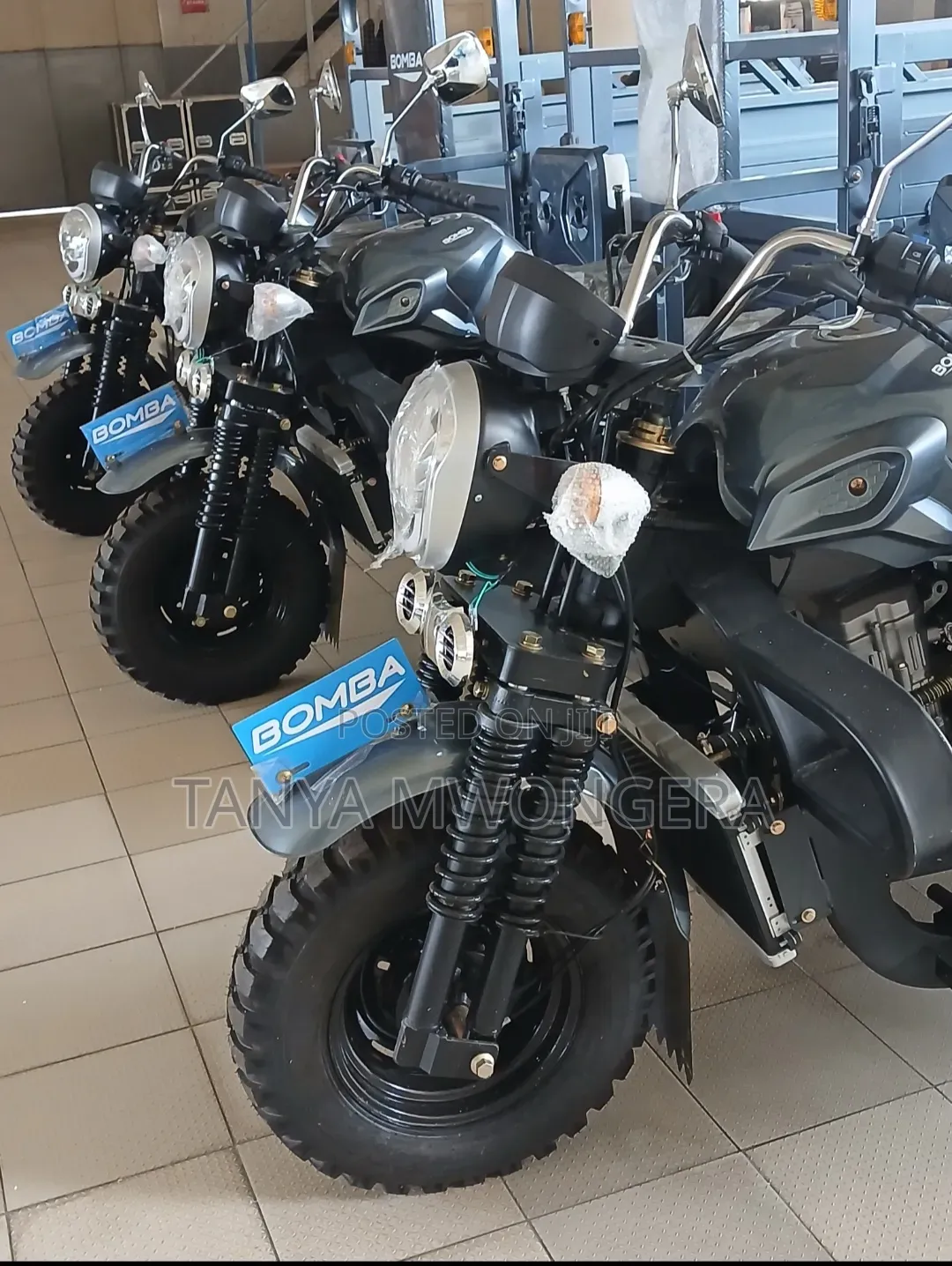 New Bomba 250cc 2025 Gray