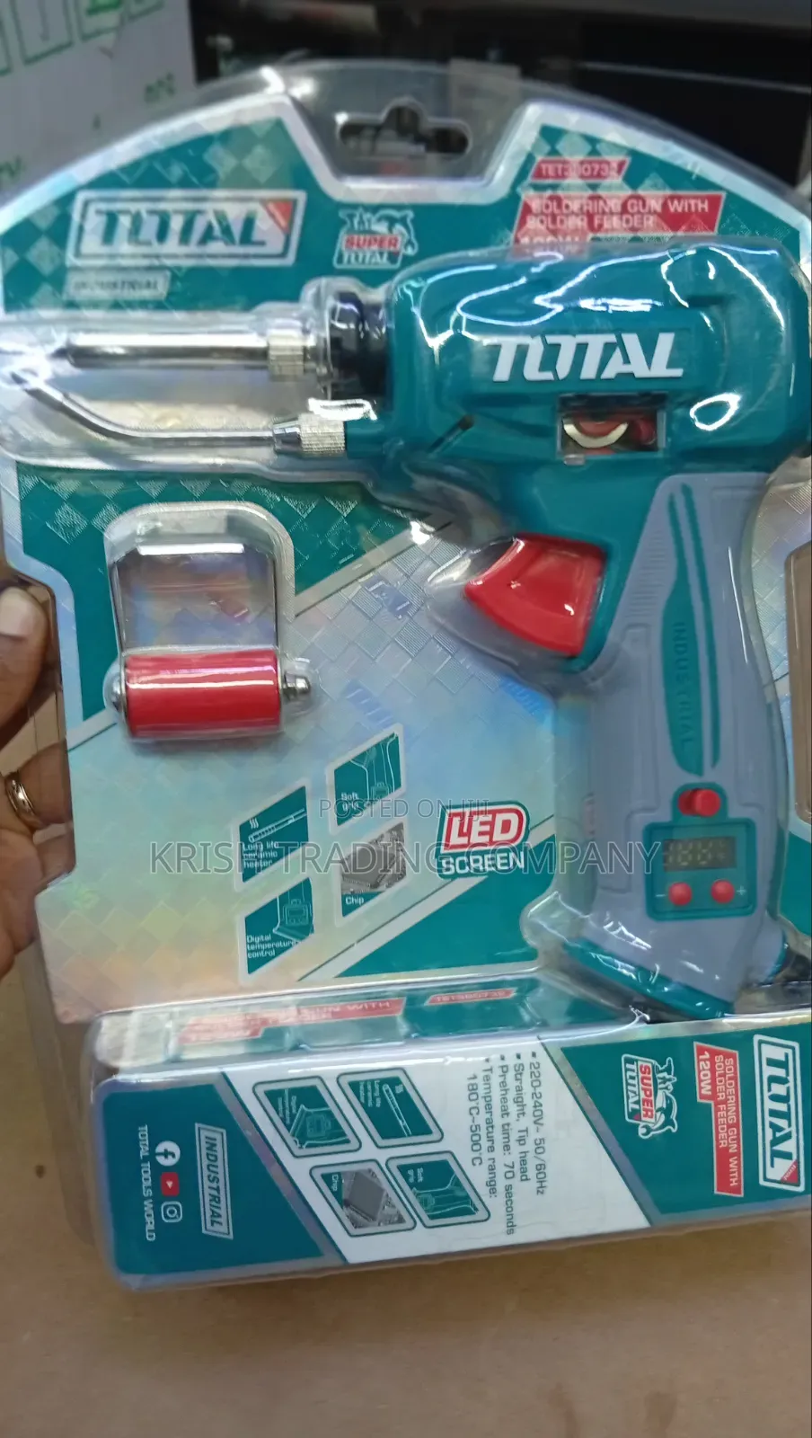120w Soldering Gun With Solder Feeder