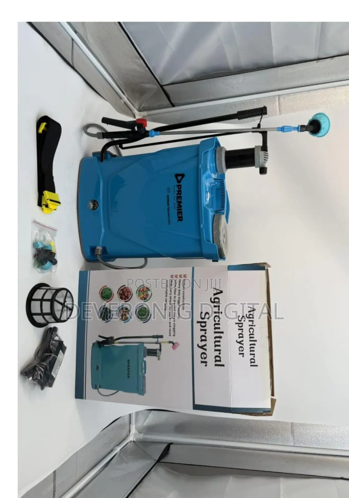 Premier 20l Battery Dc Operated Knapsack Sprayer