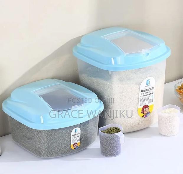 Plastic Cereal / Rice Buckets - thumbnail 2