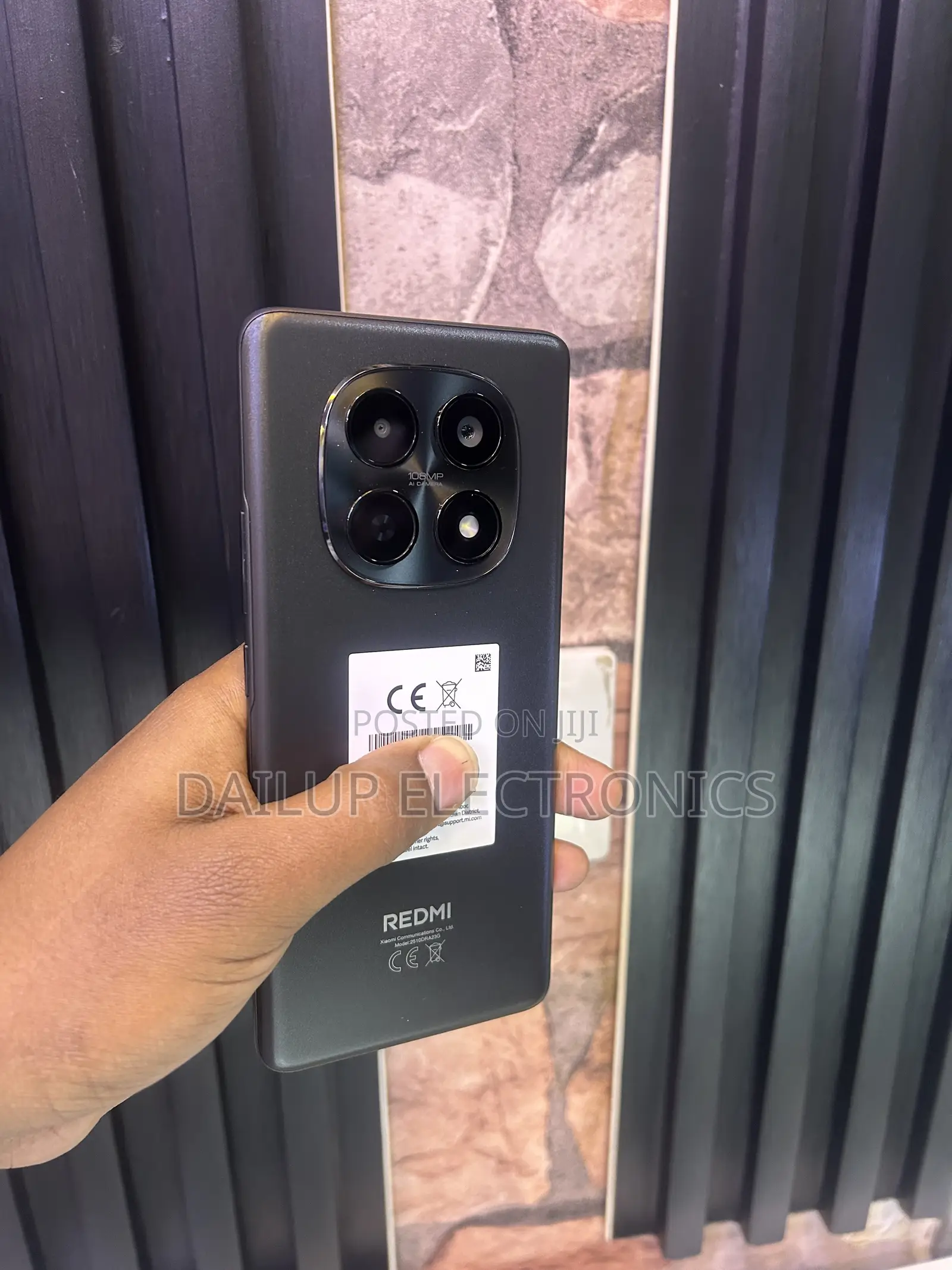 New Xiaomi Redmi Note 15 256 GB Black