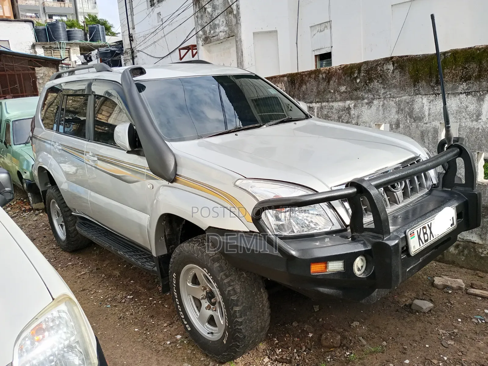 Toyota Land Cruiser Prado 2004 Silver