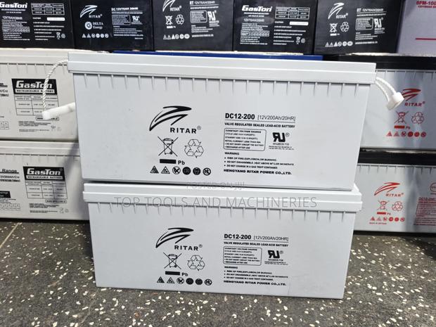 Ritar 12v 200ah 20hrs Heavy Duty Solar Backup Battery