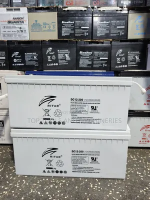 12v 200ah 20hrs Ritar Deep Cycle Solar Backup Battery