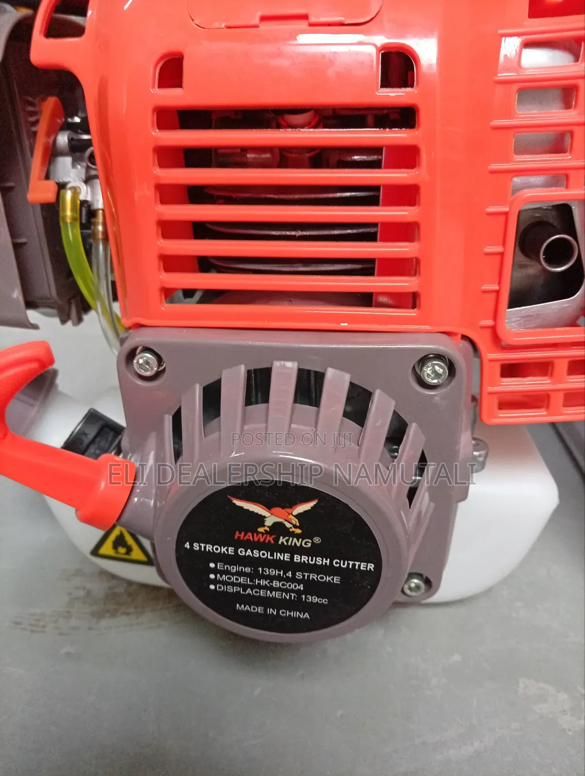 139cc Petrol Brush Cutter – Powerful Weed and Grass Trimming Machine