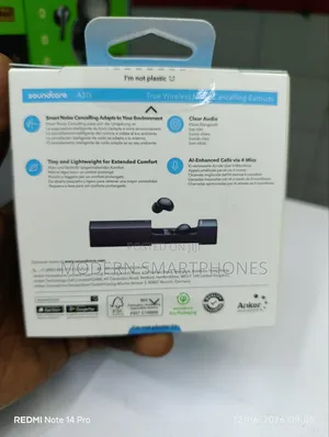 Soundcore A30i Active Noise Cancelling Wireless Earbuds
