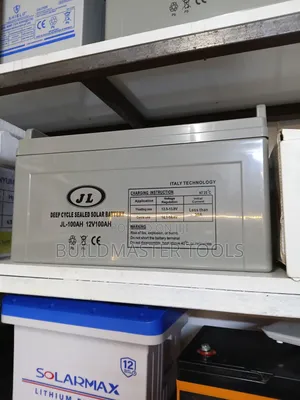 Jl-100ah Sealed Lead-Acid Deep Cycle Solar