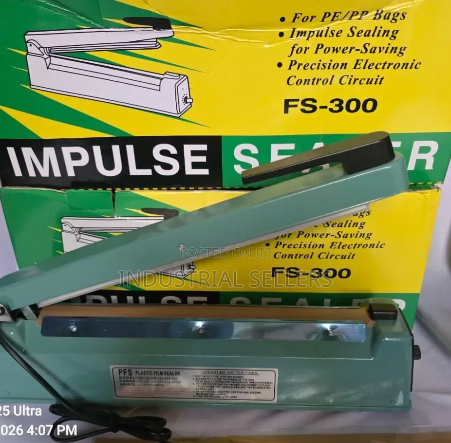 300mm Metalic Impulse Sealer