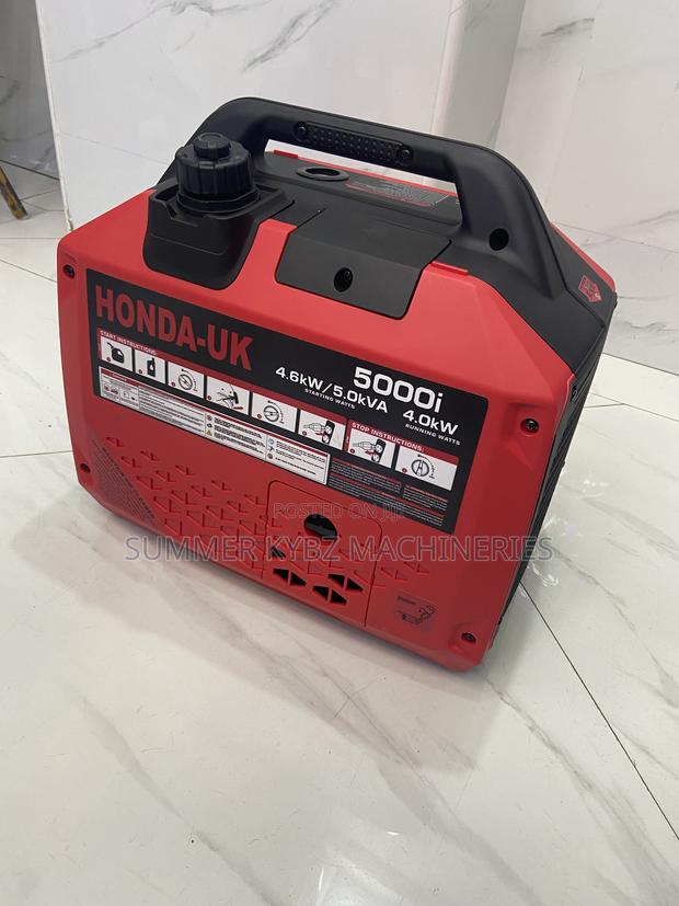 Honda-Uk Branded 5000i Inverter Generator - thumbnail 2