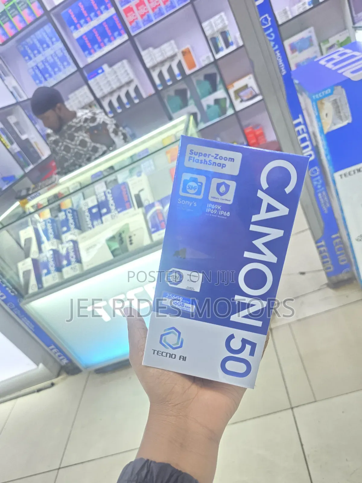 New Tecno Camon 50 256 GB Green