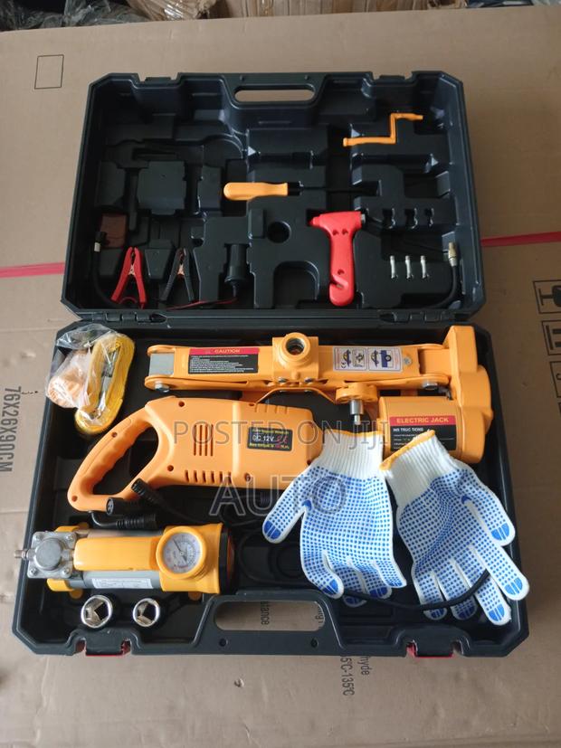 12v Electric Car Jack Heavy Duty Vehicle Lift Jack