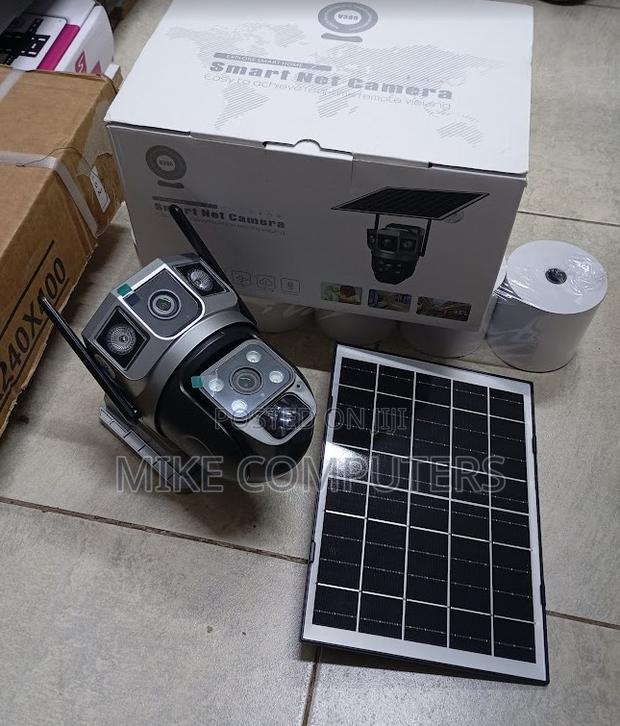 V380 Pro Solar Camera – Dual Lens, Motion Tracking Pir Detection